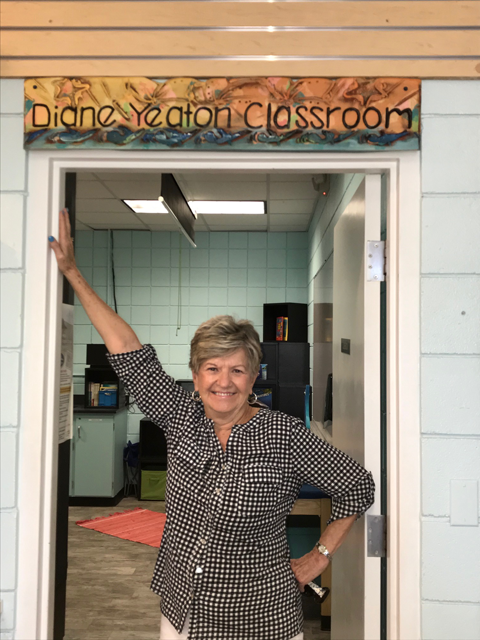 Diane was honored with the naming of the MDC Classroom